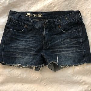 Madewell Cut-off Jean Shorts